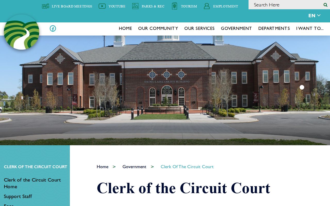 Isle of Wight County warrant records, Circuit Court Clerk information