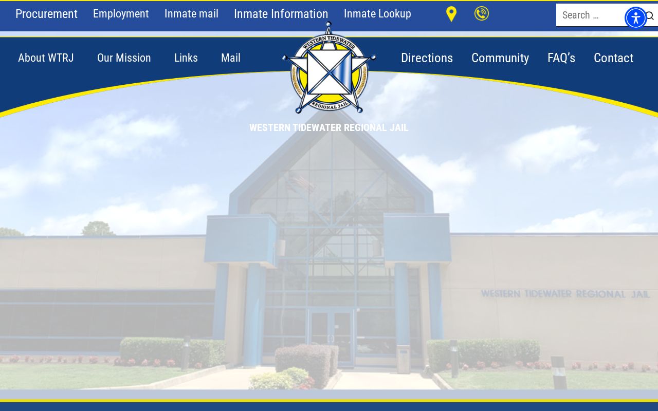 Isle of Wight County arrest warrant surrender and Western Tidewater Regional Jail information
